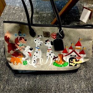 Dooney and Bourke - Disney - Raining Cats and dogs tote